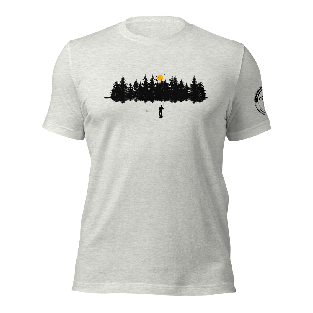 Hooked up at sunrise - Fly fishing tee